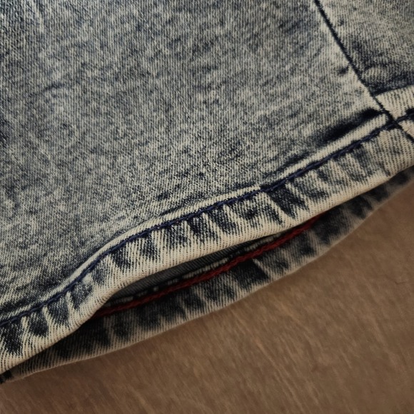 Rock Raw Pro Men's Jeans‎ Size 36 Light Wash Distressed Denim Casual Pants - Picture 11 of 13